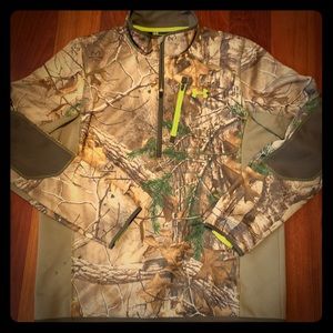 UA Cold Gear Camo Quarterzip